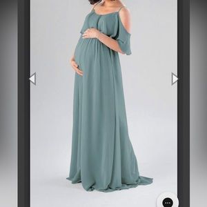 Kennedy Blue Maternity Bridesmaid Dress: Krystal